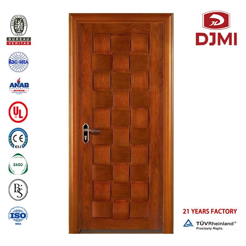Chinese Factory Style Armoured Solid Wooden Pivot Doors Turkey Armed Door High Quality Tyrkiet Armeret Eksteriør Main Entry Modern Design Armed Front House House Doors with Armoured Glas Prettywood Home Massal Door Wood Gate Design