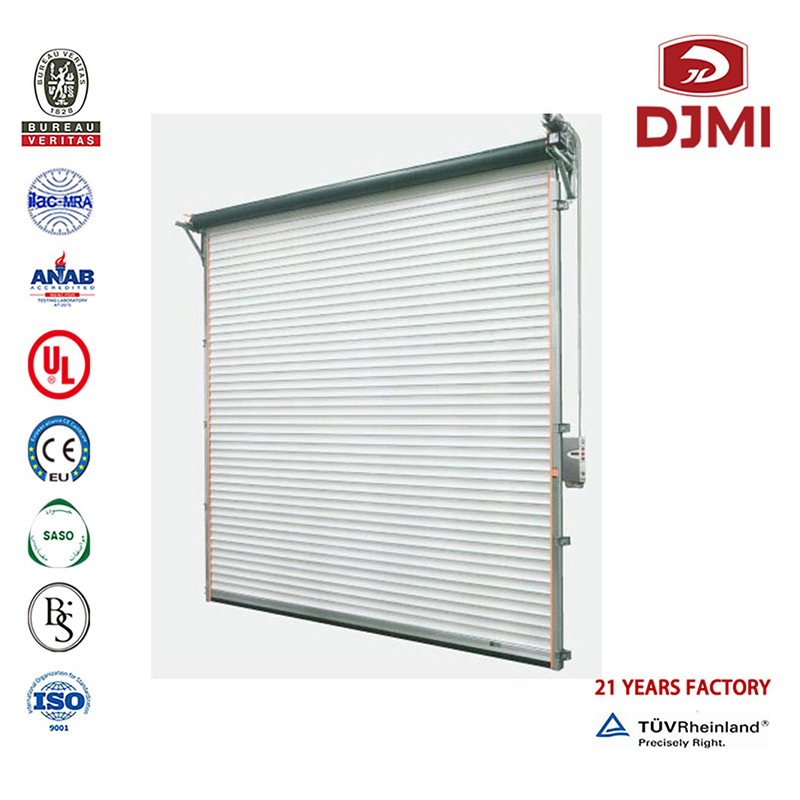 Multifunktionel Aluminum Roller Shutter Sectional Arage Electrical Garage Door Professional Factory Price Roller Doors Drawning Aluminum Car Garage Electric Roller New Design Thermal Insulation Door