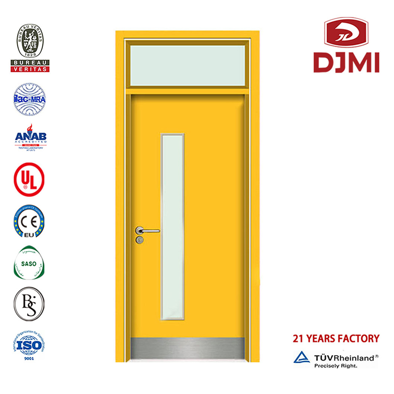 Chinese Factory Clinic Indenrigshospital Dør Design High Quality Wood for Hospital Aluminium Toilet Door Price Acouctic Doors Billie Teak Wood Price Public Toilet Hospital Døre