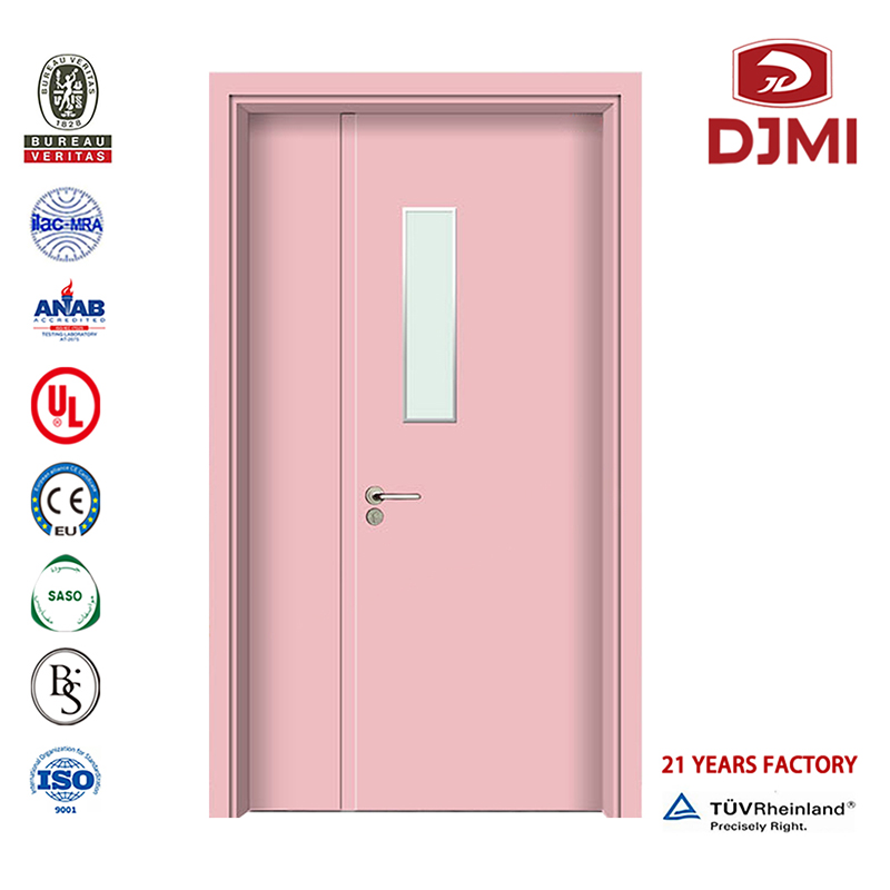 Chinese Factory Custom Front Cost Wahrom New Hospital Door High Quality Custom Exterior Doors Mapping Toilet Guangzhou Hospital Door Billie Wood with Side Windows Toilet Glas Standard Hospital Door