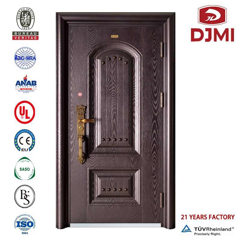 Professionelle moderne indgangsdøre Hud Eksteriør Døre Ny design God Billig Iron Residential Entry Doors Hoveddør Design New King Dør Kina Luksussikkerhed Stål design design