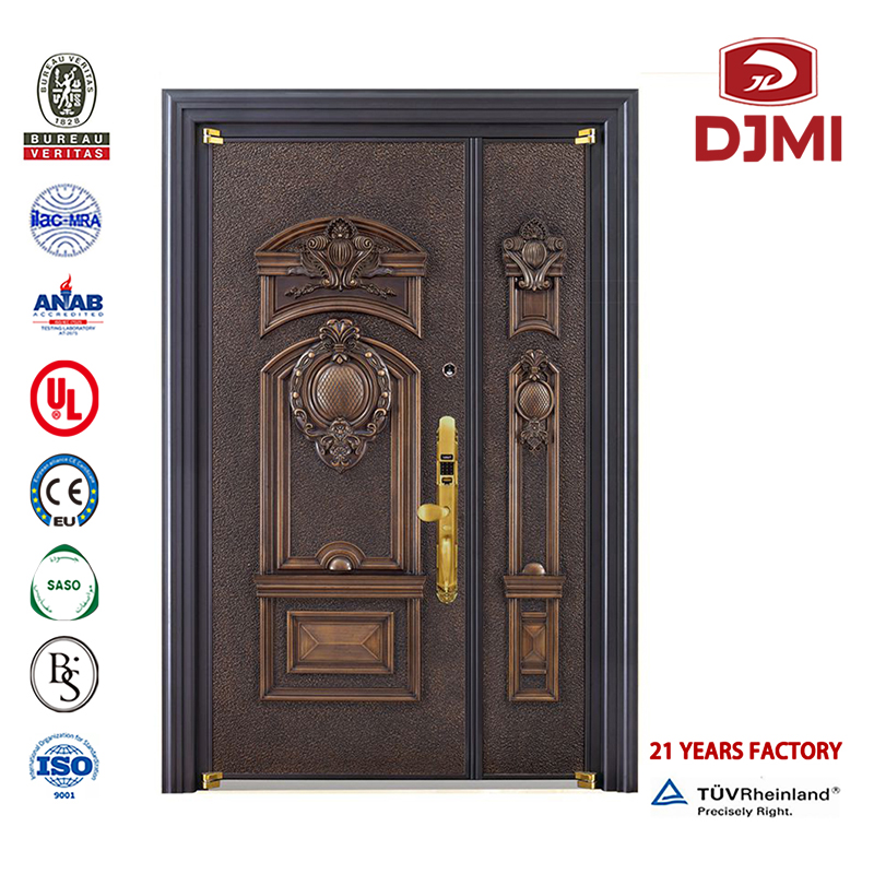 Arch Armour Entry Turkey Armoured Door Billig Classics Wooden Armed Armeur Steel Doors Døre with Armoured Glass Tilpas Wood Design Catalogue Decorative Indendørs/Residential Safety Turkish Steel Wood Armoured Door Door