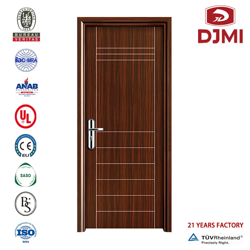 Chinese Factory Plain Bedroom Solid Melamin Wood Door Design High Quality Wood Doors Indendørs Billige Indendørs Solid Wood Døre Laminerede priser Plastic Door